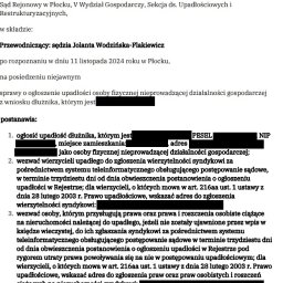 Ogłoszeni upadłości konsumenckiej - szansą za umorzenie Twoich długów i wyjście ze spirali zadłużenia. Skorzystaj z porady specjalisty na codzień zajmującego się upadłością konsumencką, aby wyjść z problemu zadłużenia. Zapraszam na konsultacje!