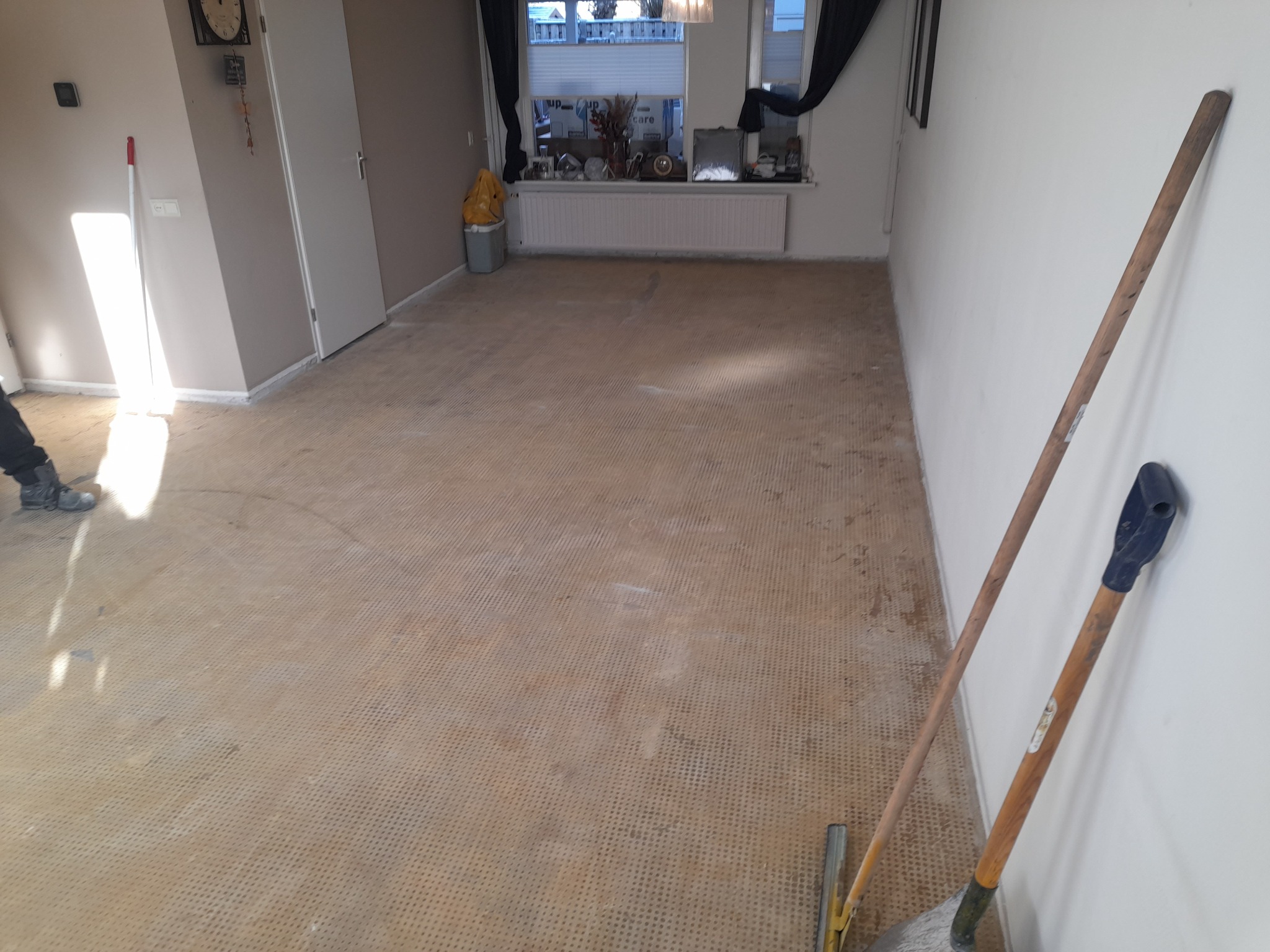 Zerwanie dywanu wraz z posprzątaniem