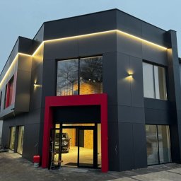 Elewacja wentylowana HPL