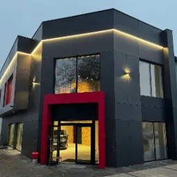 Elewacja wentylowana HPL