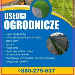 Usługi ogrodnicze - Pierwszorzędna Trawa z Rolki Jarocin