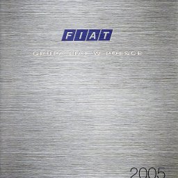 Grupa Fiat w Polsce
folder