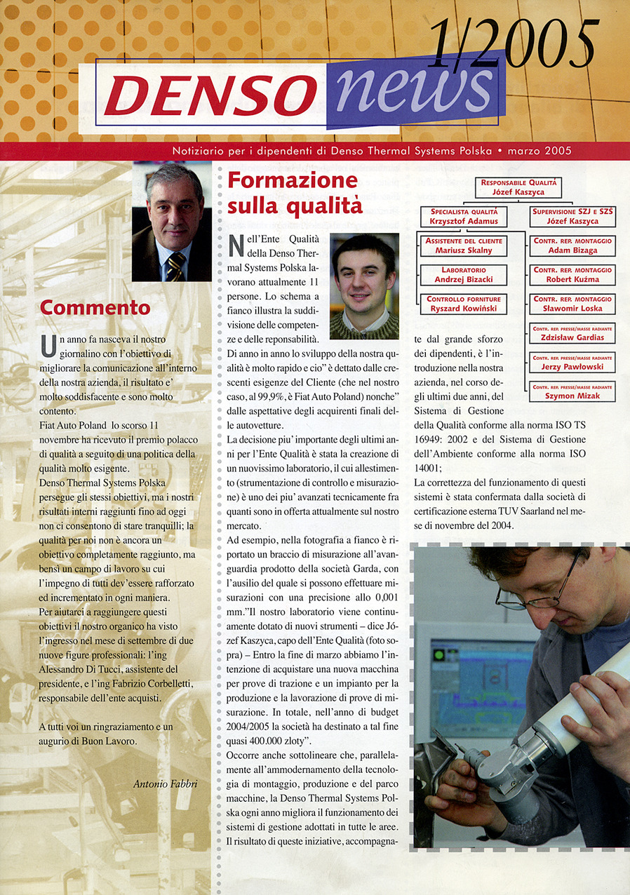 Denso News newsletter