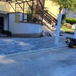 Układanie kostki brukowej Modrzyca 4