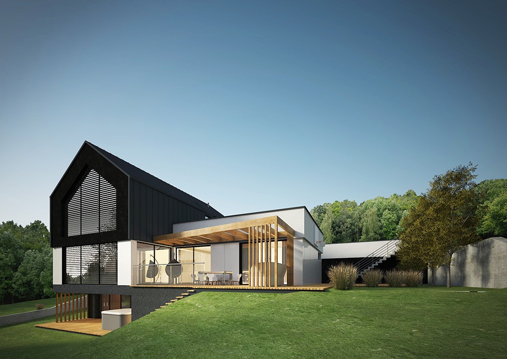 Indywidualny projekt domu w Krakowie