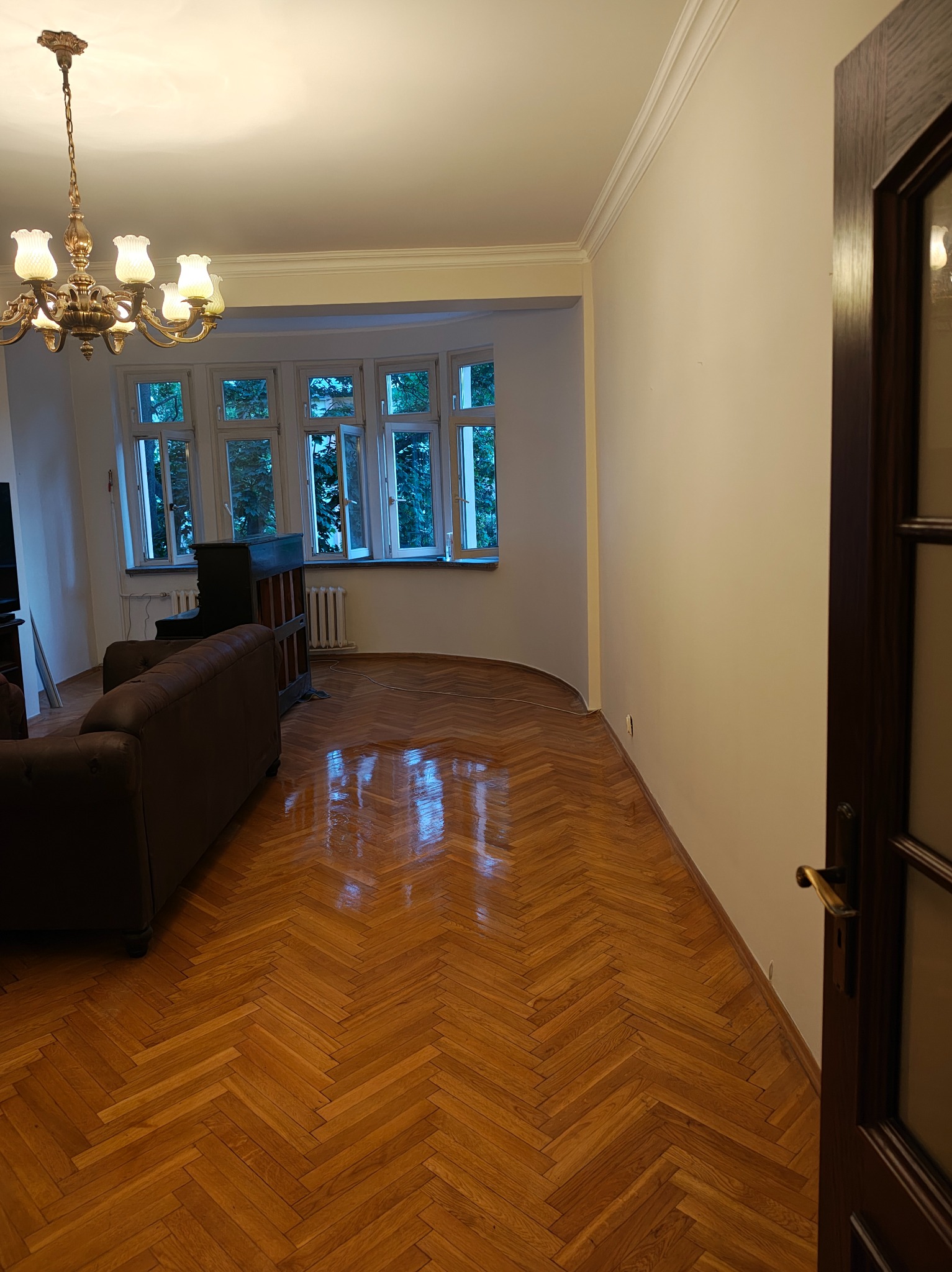 Wytynkowane, pomalowane, posprzątane.