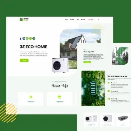 Strona dla dystrybutora pomp ciepła. Projekt + wdrożenie.