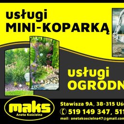 Usługi Minikoparką I Usługi Ogrodnicze Maks Aneta Kościelna - Budowa Domów Jednorodzinnych Uście Gorlickie