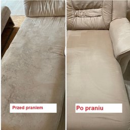 Sofa po praniu.