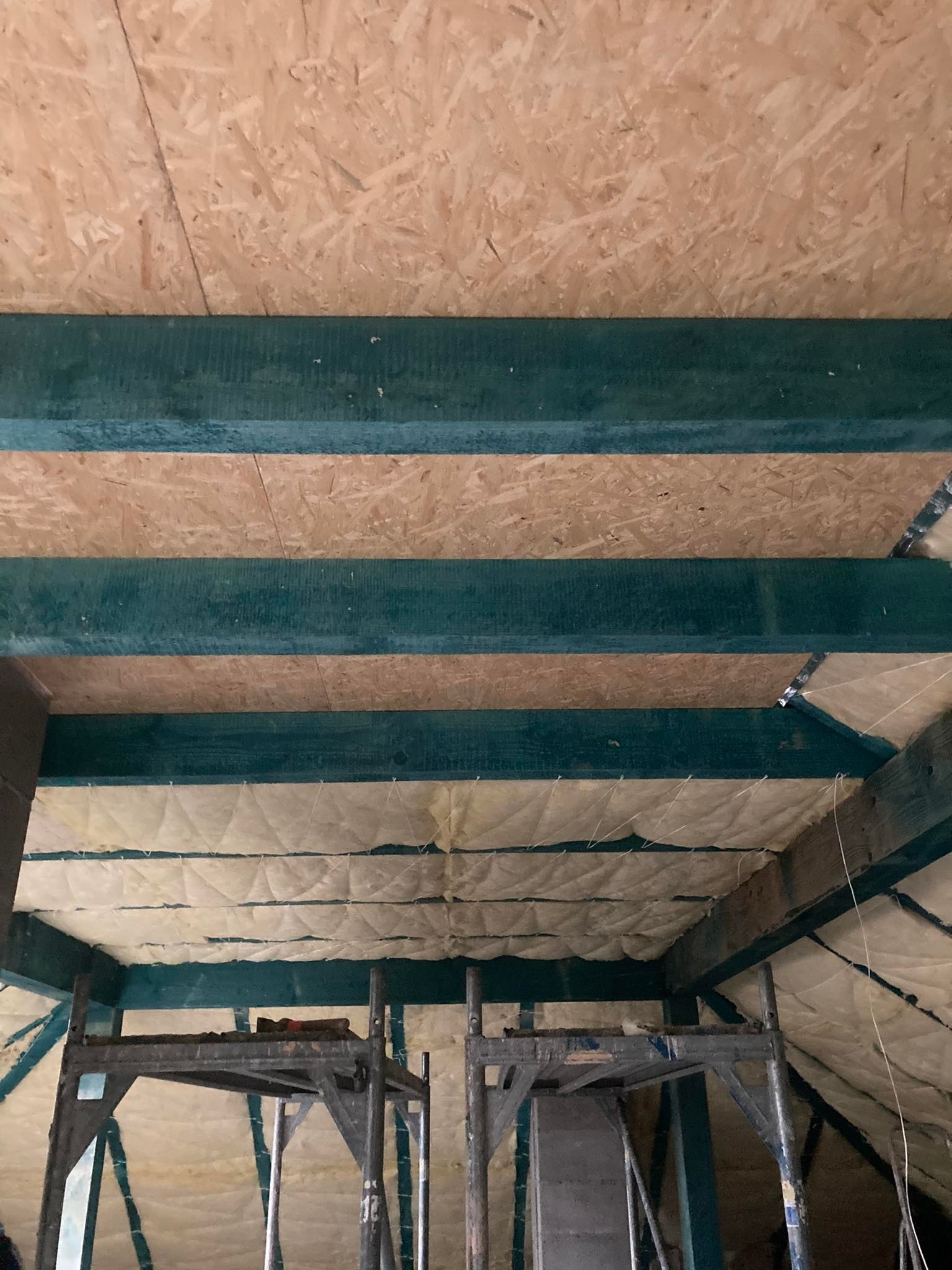 Ocieplenie poddasza wełną oraz wykonanie podłogi na strychu z płyt osb