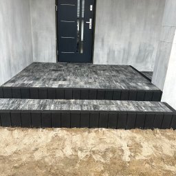 Układanie kostki brukowej Stryków 1