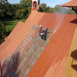Czysty DachDom - Malowaliśmy dach Kościoła w Porządzie 92 (07-205)