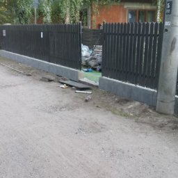 Krzysztof Wolski Złota Rączka - Remont ogrodzenia wraz z podmurówką