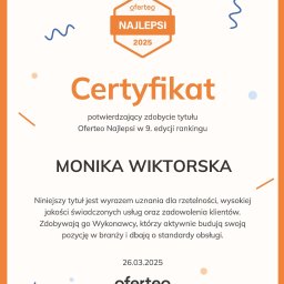 Dziękuję moim Klientom za zaufanie:)