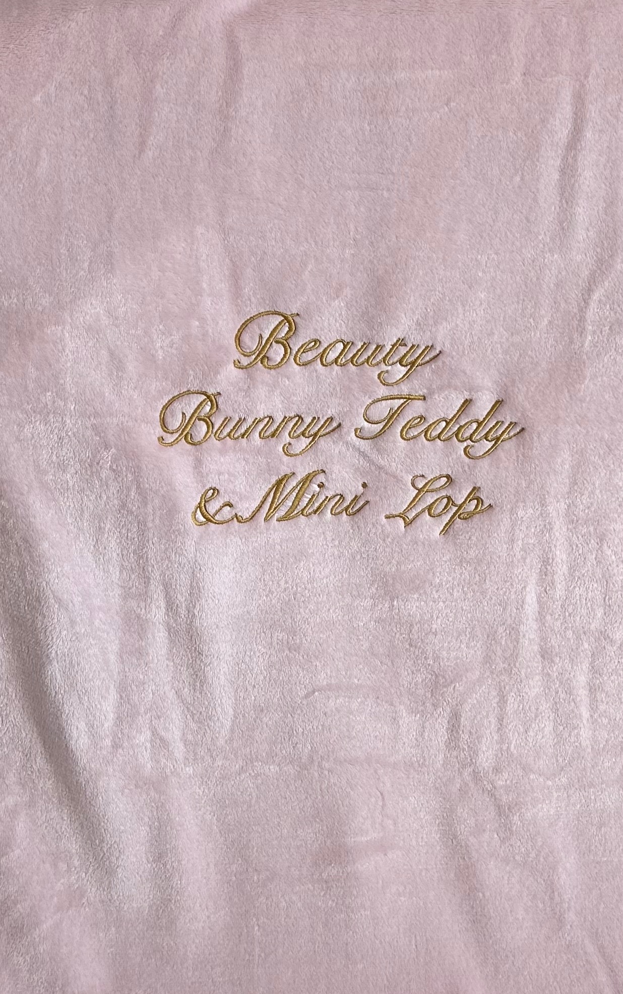 Haft 24x20 cm na miękkim kocyku