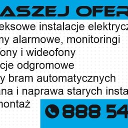 Usługi Elektroinstalacyjne - Znakomite Instalacje Alarmowe w Limanowej