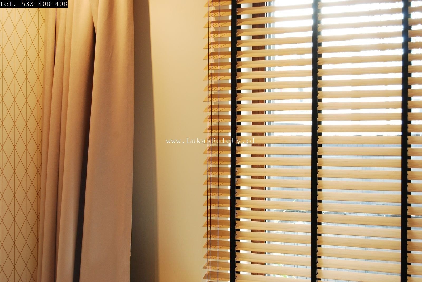 Żaluzje drewniane