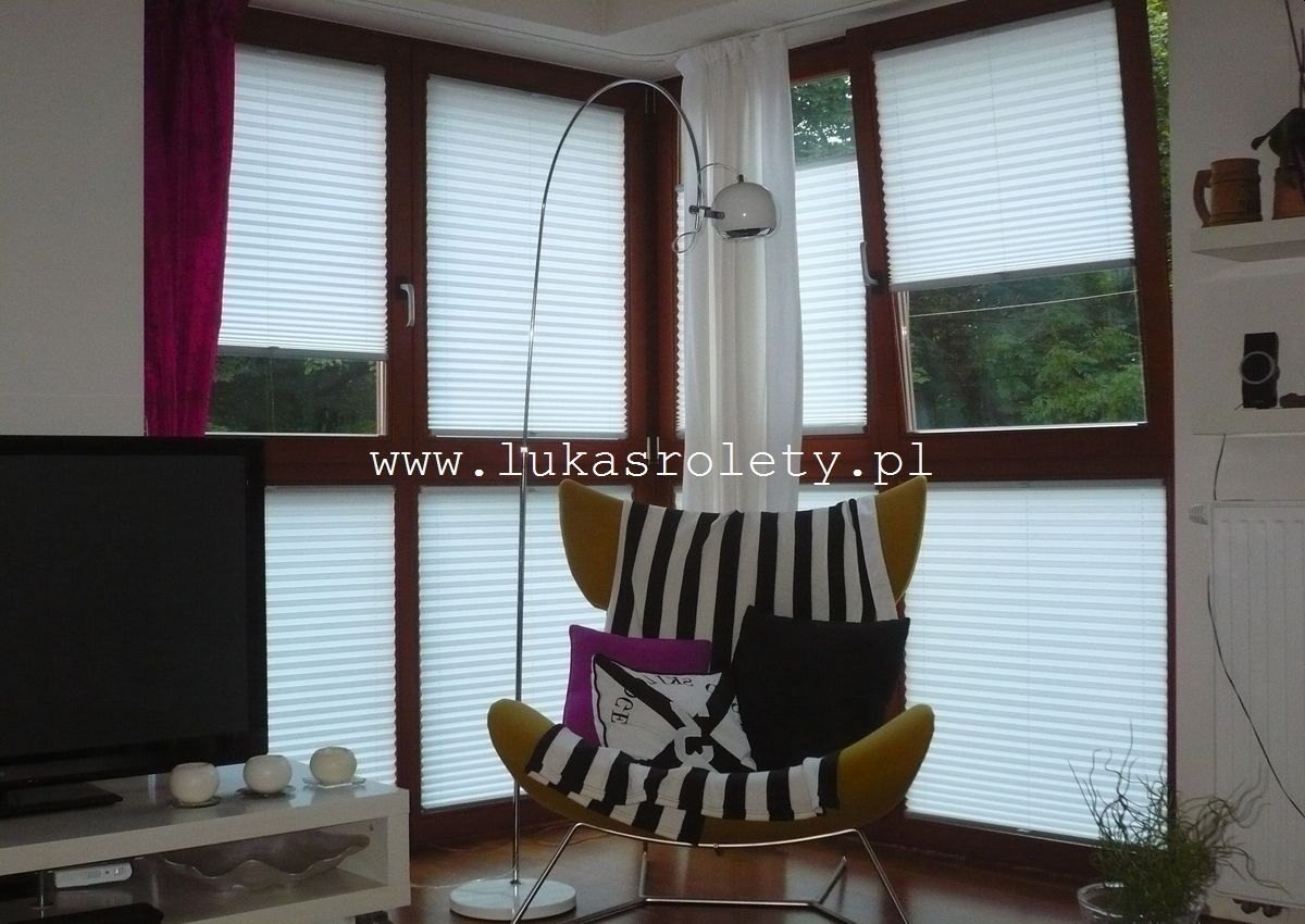 Żaluzje plisowane plisy Łódź