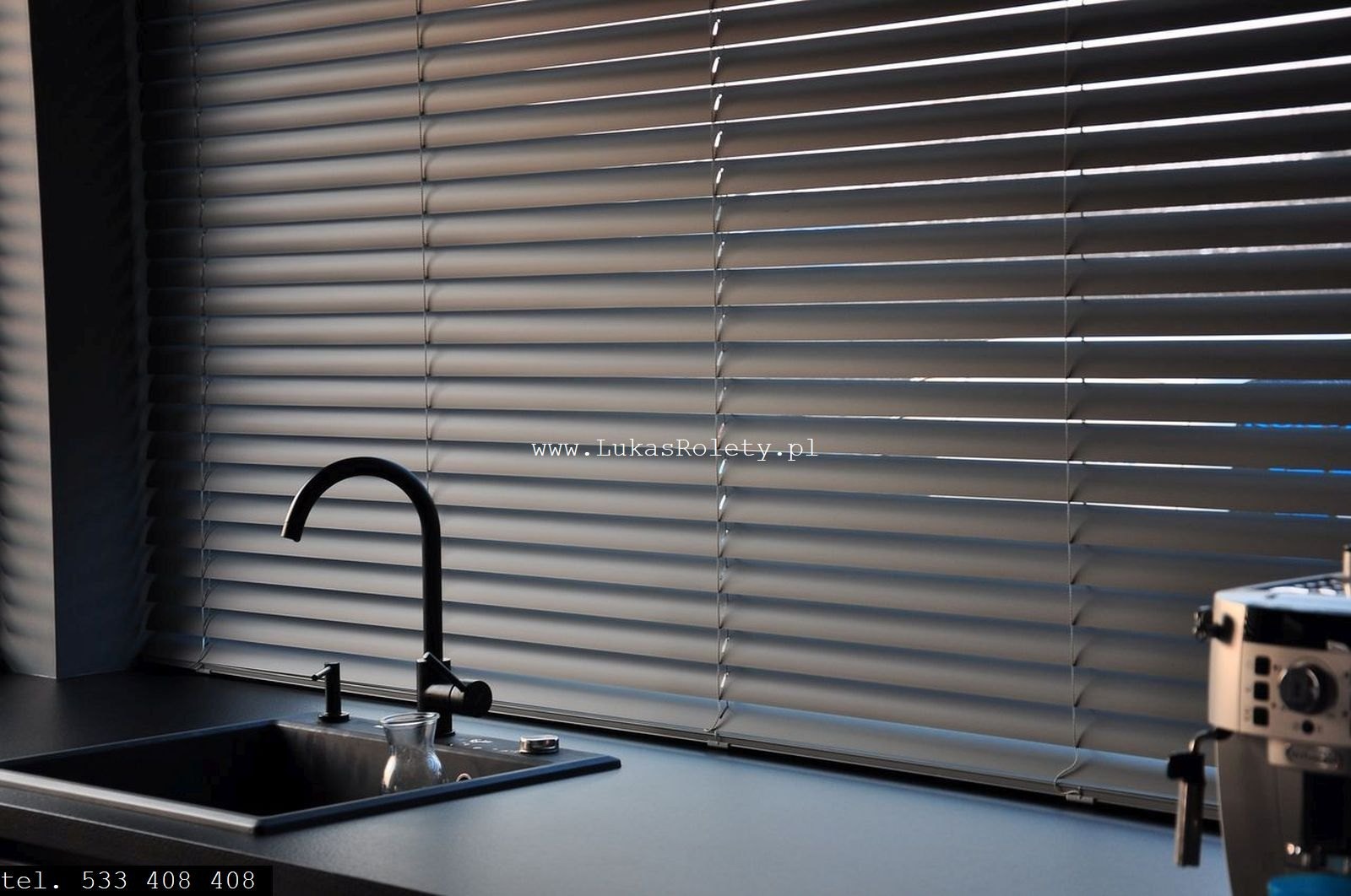 Żaluzje aluminiowe 50 mm.