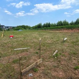 Wytyczenie budynku mieszkalnego