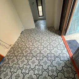 Efekt końcowy realizacji glazurniczej.