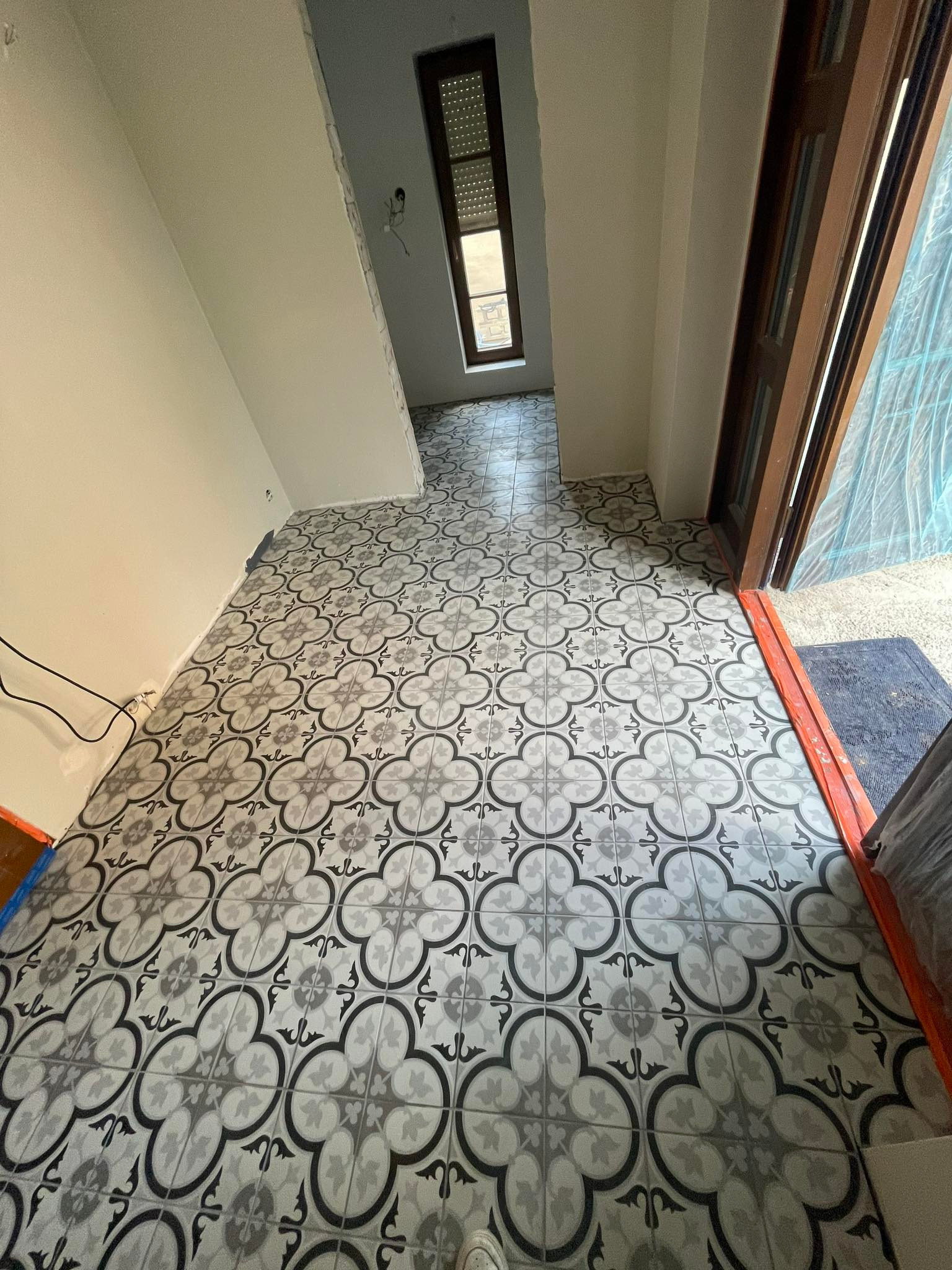 Efekt końcowy realizacji glazurniczej.