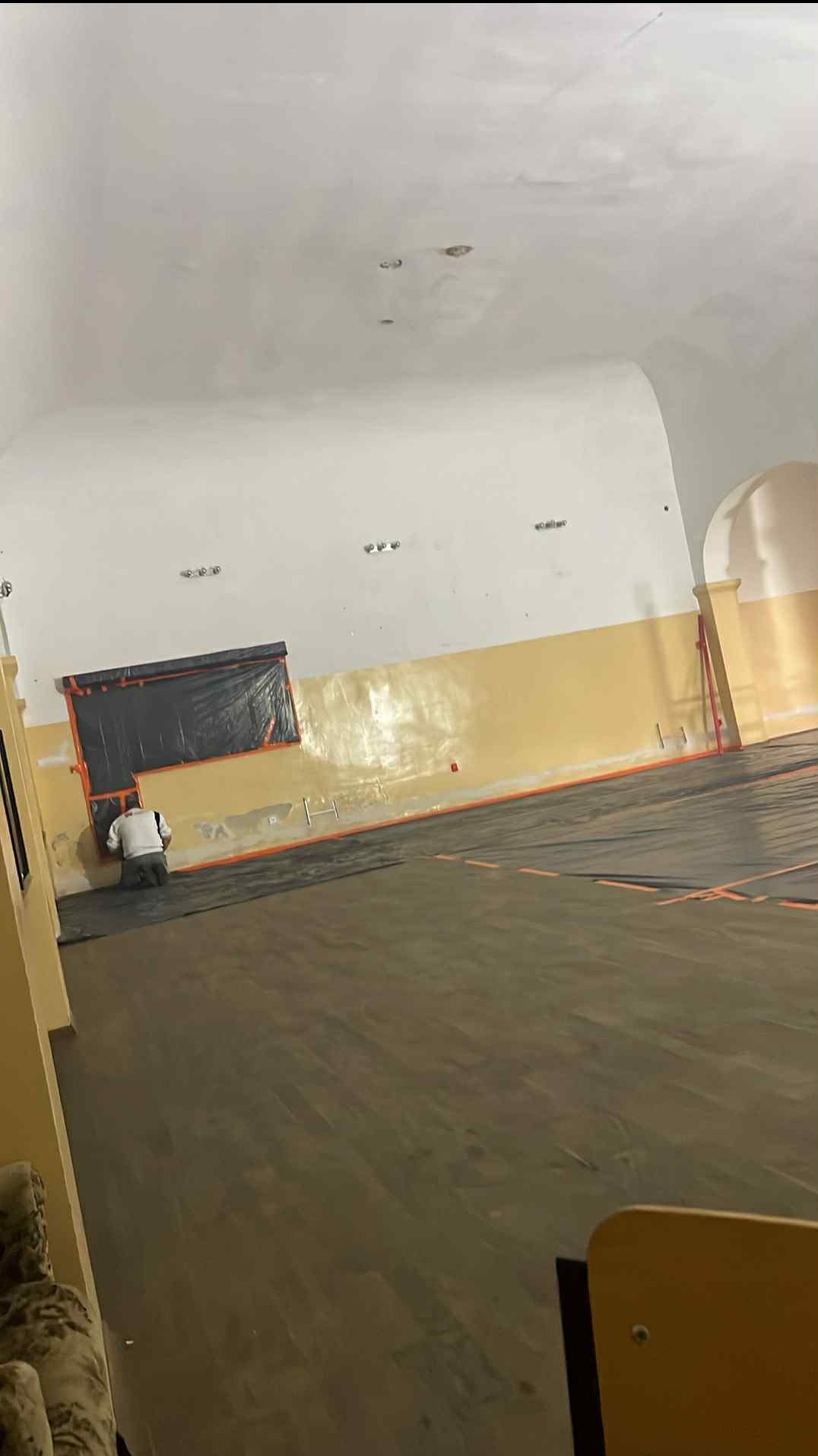 Odnowienie sali wiejskiej