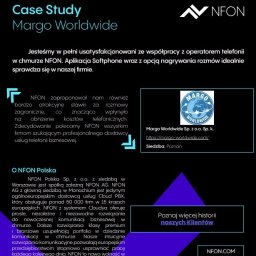 Case study jednego z klientów NFON: firmy transportowej Margo Worldwide.