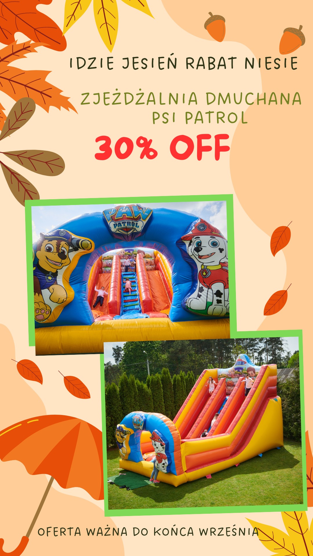 Zadzwoń i powołaj się na zniżkę 30%