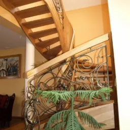 Schody drewniane(produkcja ,montaż)