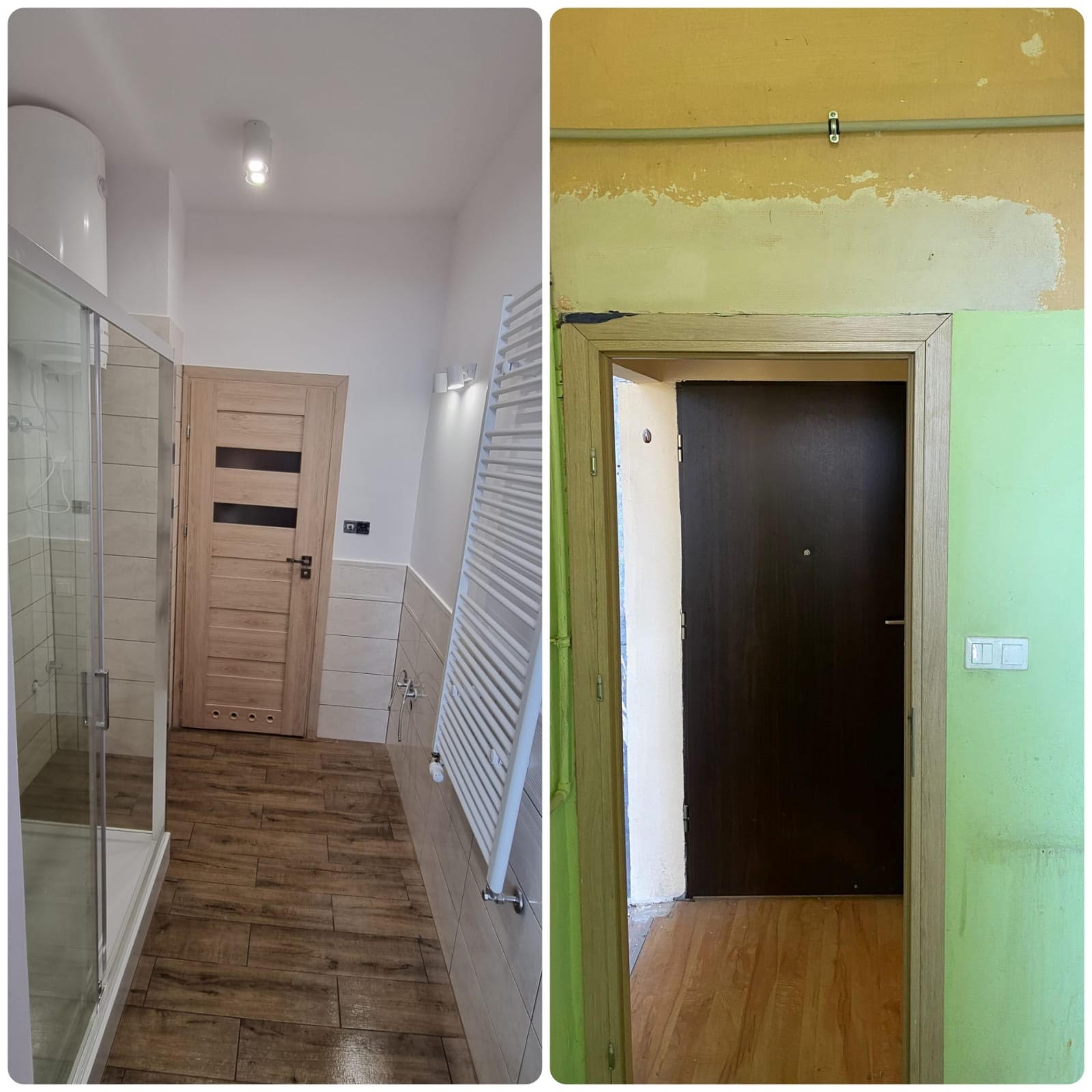 Niedawno zakończona realizacja - kapitalny remont mieszkania w kamienicy.