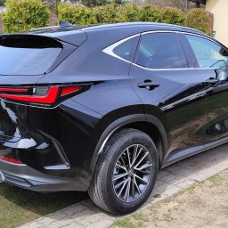 Lexus NX 350h
Przyciemnianie szyb
Tył 85% przyciemnienia
Użyta folia ceramiczna najnowszej generacji z dożywotnią gwarancją. 
