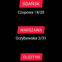 Grafika z informacją o lokalizacjach kancelarii prawnej w Gdańsku (Czopowa 14/20), Warszawie (Grzybowska 2/31) i Olsztynie (Wyszyńskiego 15/3) z nazwą firmy BAZYLUK | Radcowie Prawni i hasłem...