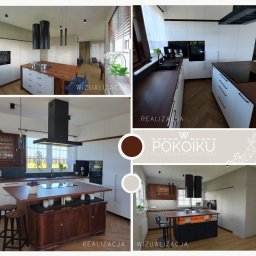 Projekt i realizacja kuchni z wykorzystaniem pamiątki rodzinnej - 100-letniego kredensu