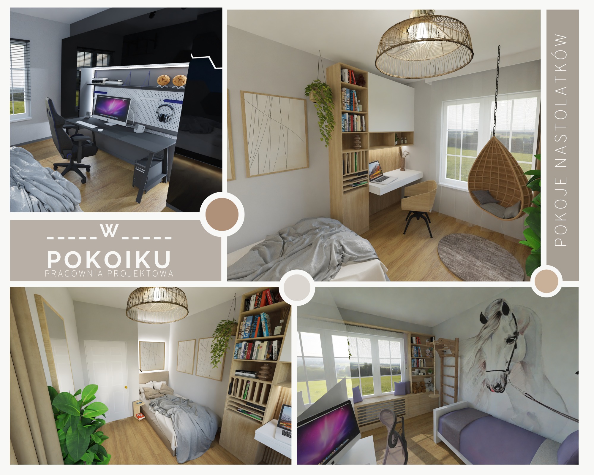 Jeden dom, troje dzieci, każde inne :)