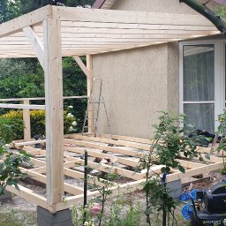 Tarasy drewniane Warszawa 1