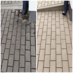 Mycie ciśnieniowe kostki brukowej