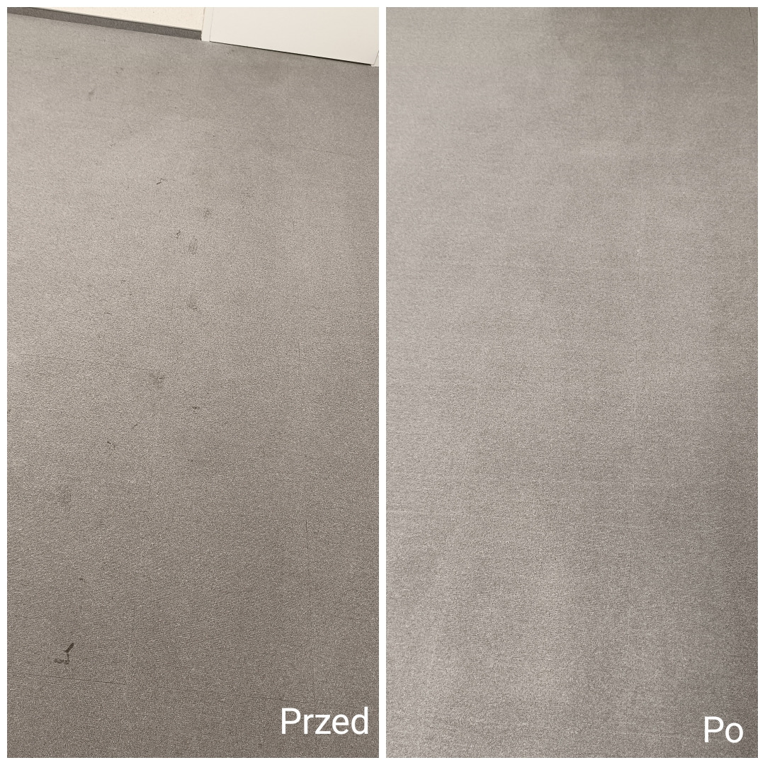 Maszynowe czyszczenie wykładziny dywanowej