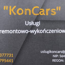"KonCars" Usługi Remontowo - Budowlane - Usługi Malarskie Krasnystaw