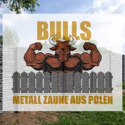Bulls Metallzäune Wojciech Przybylak - Montaż Ogrodzenia Kamień wielki
