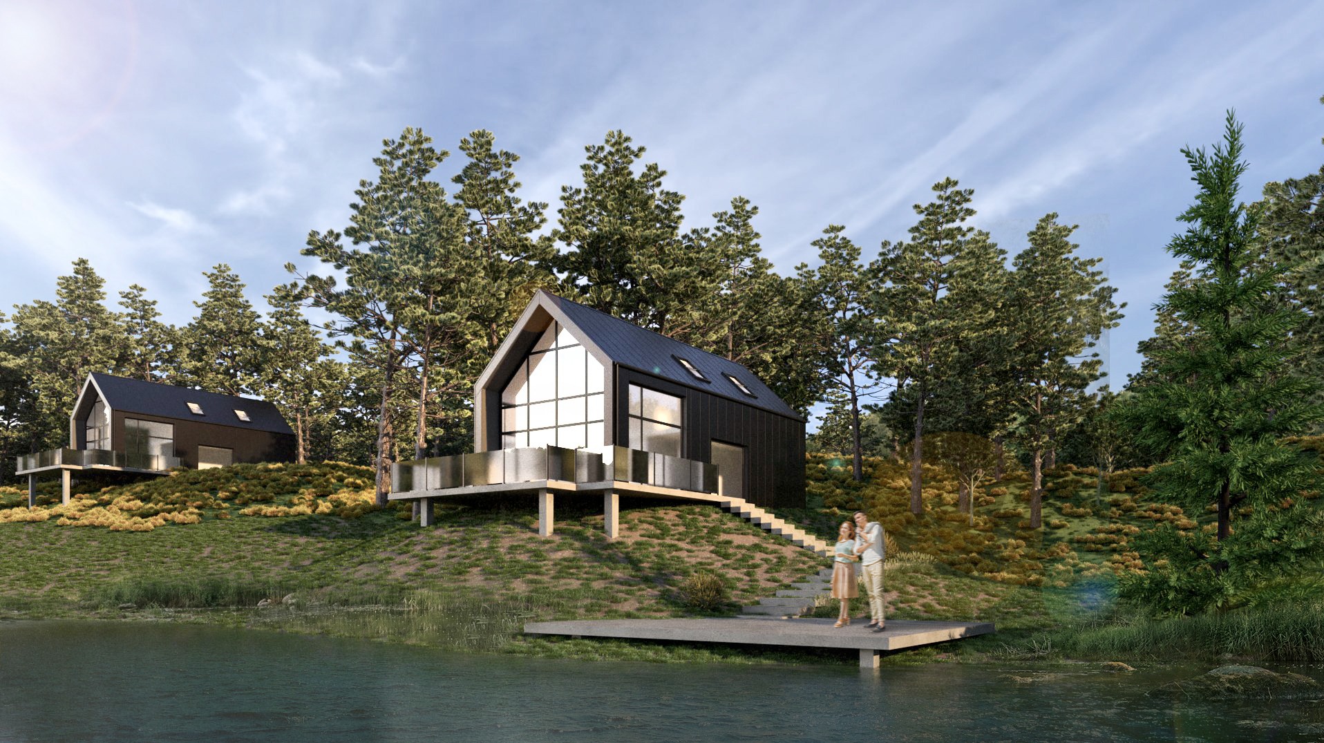 Osiedle domków letniskowych - Brzezinko