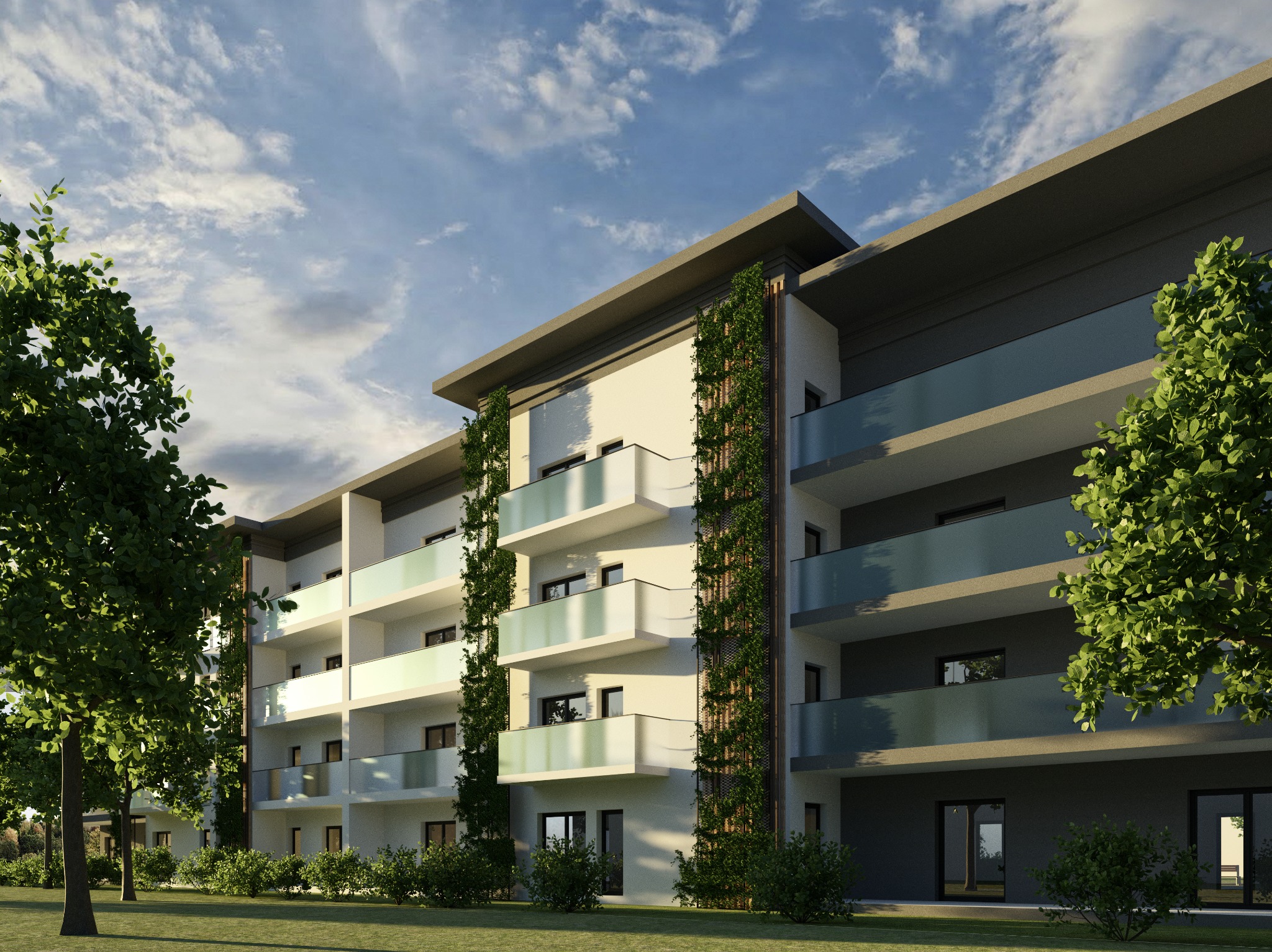 Budynki wielorodzinne - k/Torunia