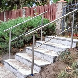 Balustrady nierdzewne Polanów 1