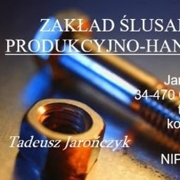 Ślusarski Zakład Produkcyjno-Handlowy Tadeusz Jarończyk - Spawanie Plastiku Czarny Dunajec