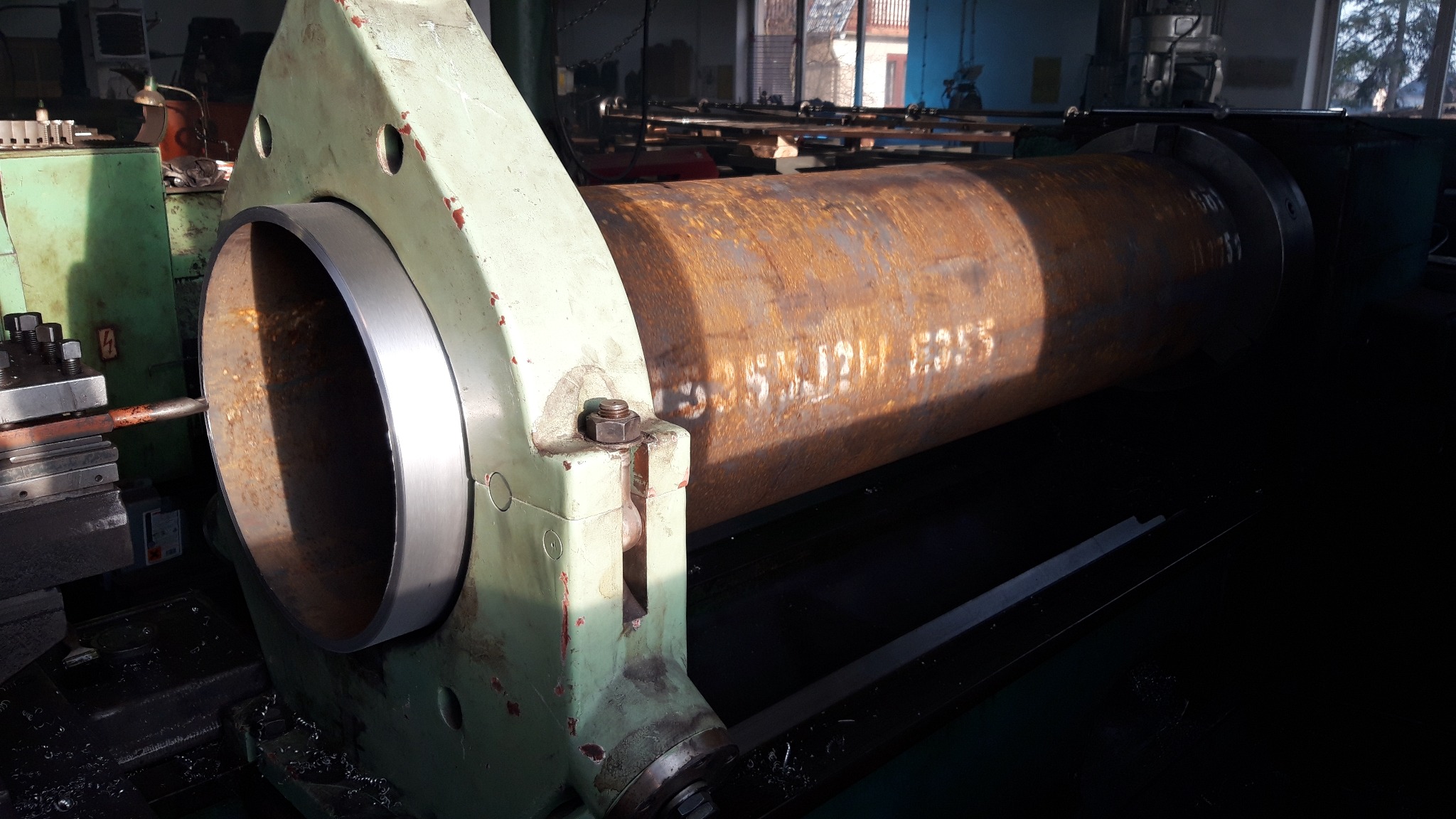 Toczenie dużych elementów