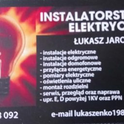Łukasz Jaroński - Wymiana Instalacji Elektrycznej Grudziądz