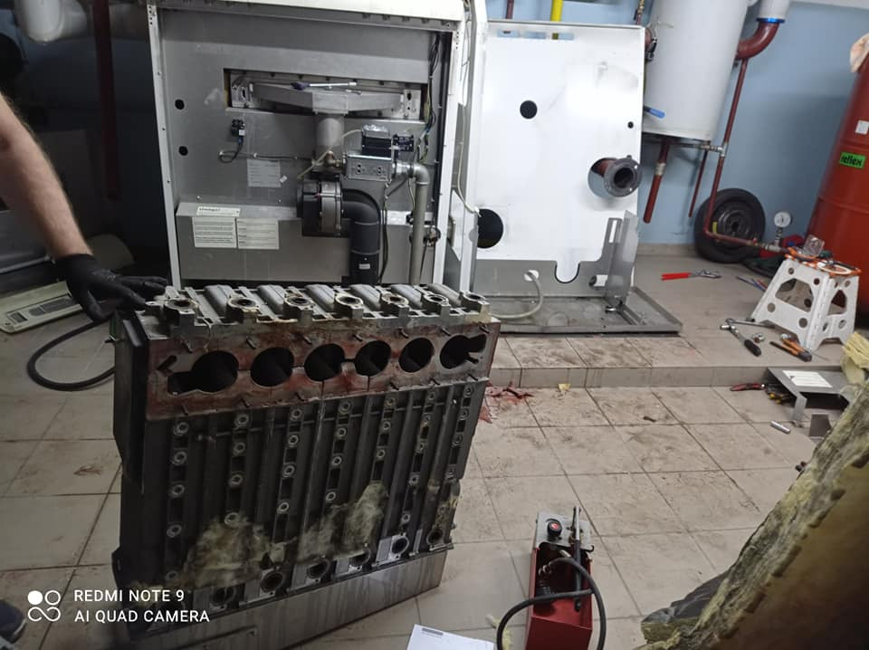 Przegląd i naprawa kotła Brotje SGB 400