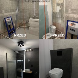 Kompleksowe remonty łazienek 