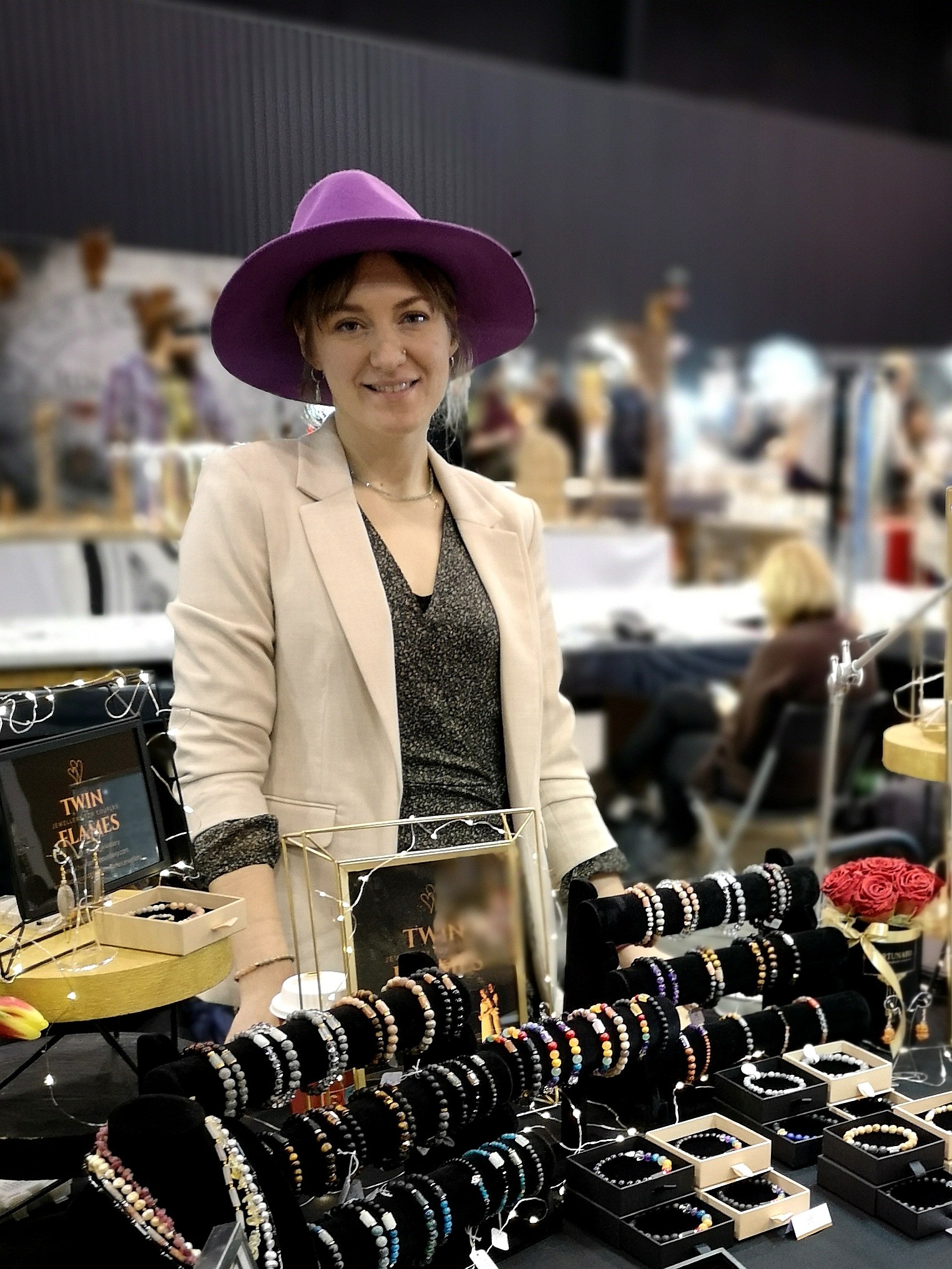 Wystawa biżuterii Twin Flames w Katowickim Spodku.