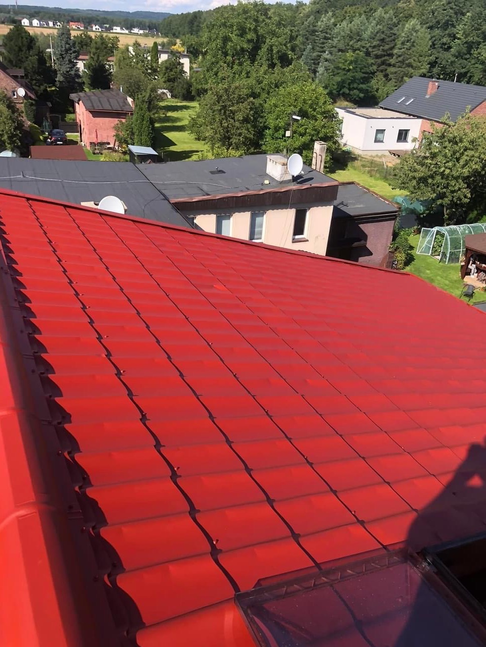 Po myciu ta dwukrotnym malowaniu